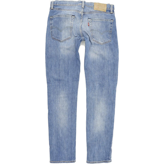 Levi's 511 Men Blue Skinny Slim Stretch Jeans W32 L32