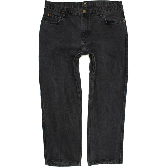 Lee Brooklyn Men Charcoal Straight Regular Jeans W40 L30