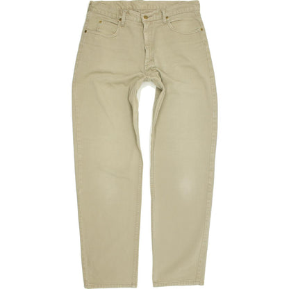 Lee Kansas Men Grey Straight Regular Jeans W34 L33
