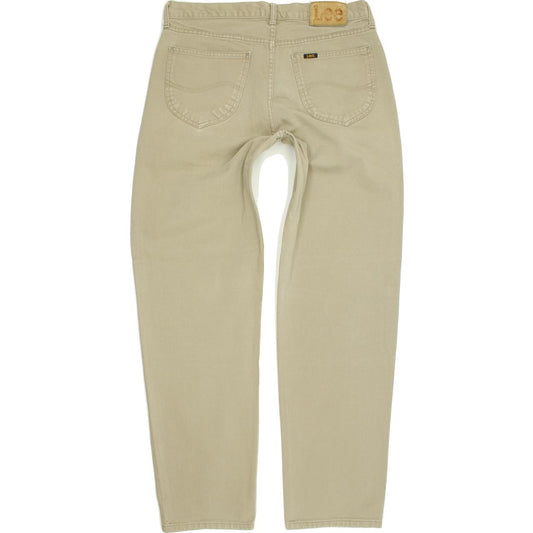 Lee Kansas Men Grey Straight Regular Jeans W34 L33