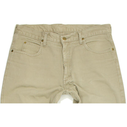 Lee Kansas Men Grey Straight Regular Jeans W34 L33