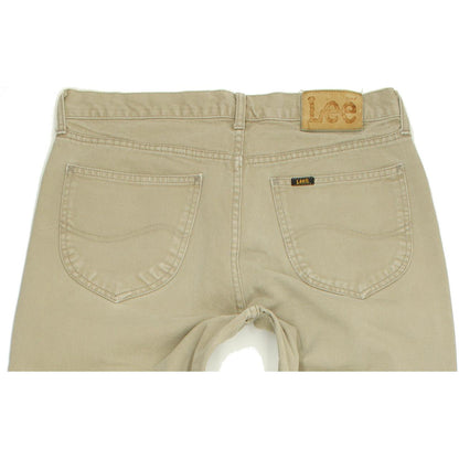 Lee Kansas Men Grey Straight Regular Jeans W34 L33