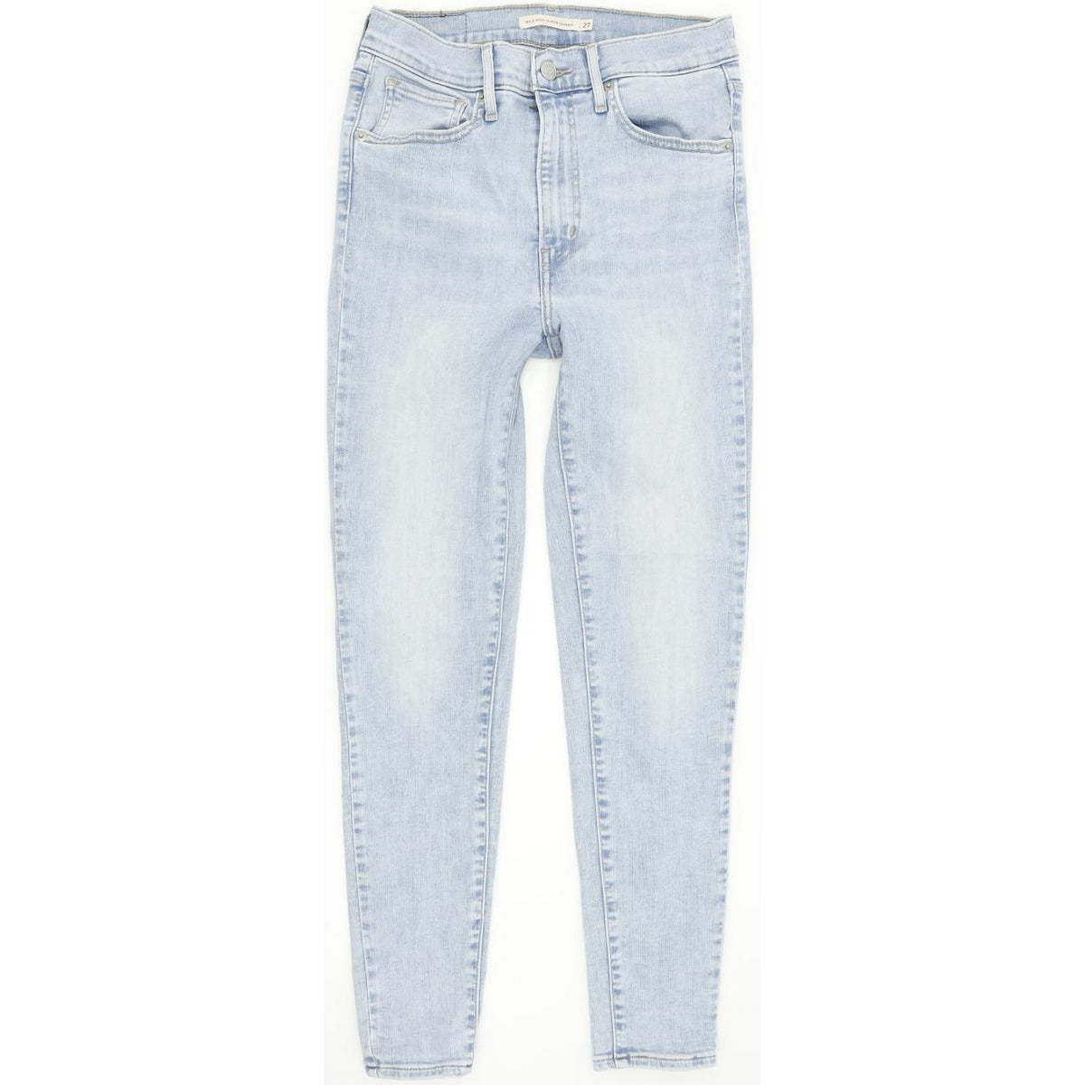 Levi's Mile High Women Blue Skinny Slim Stretch Jeans W27 L28