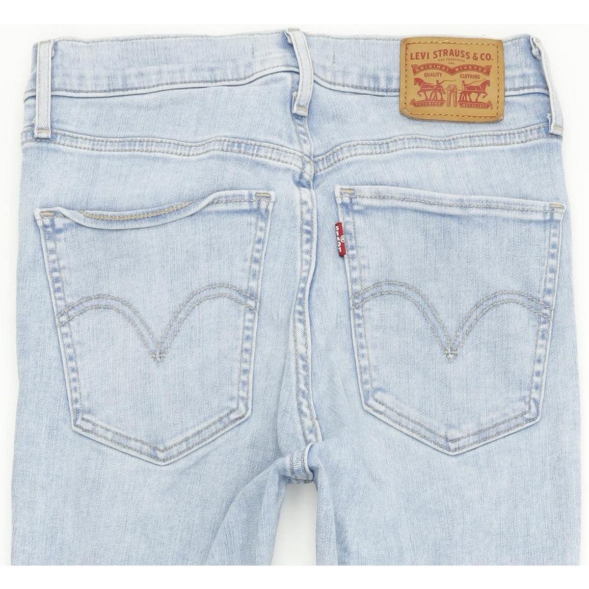 Levi's Mile High Women Blue Skinny Slim Stretch Jeans W27 L28