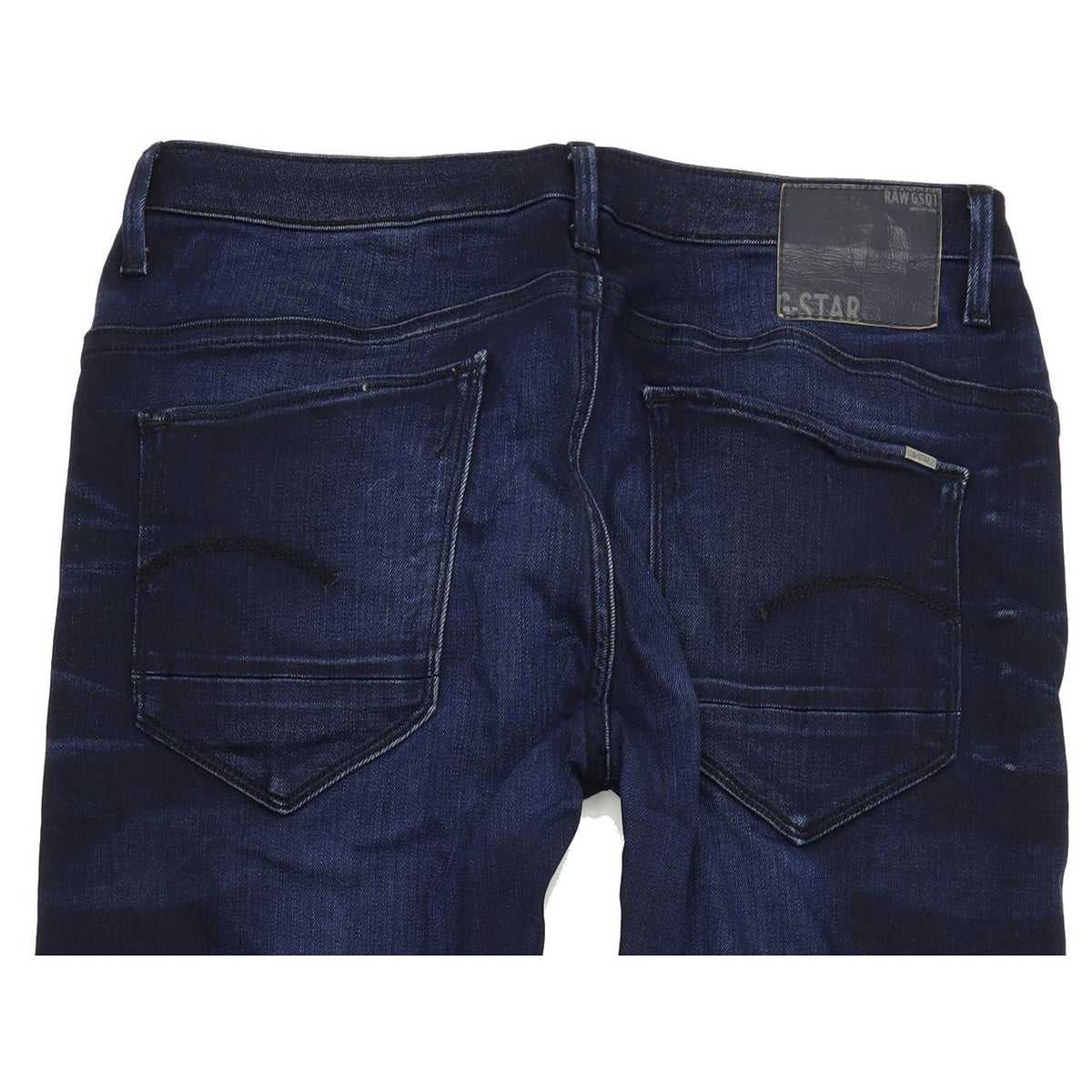 G-Star Arc 3D Kate Women Blue Tapered Slim Stretch Jeans W26 L34