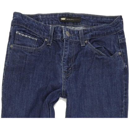 Levi's Mid Rise Women Blue Skinny Slim Stretch Jeans W29 L34