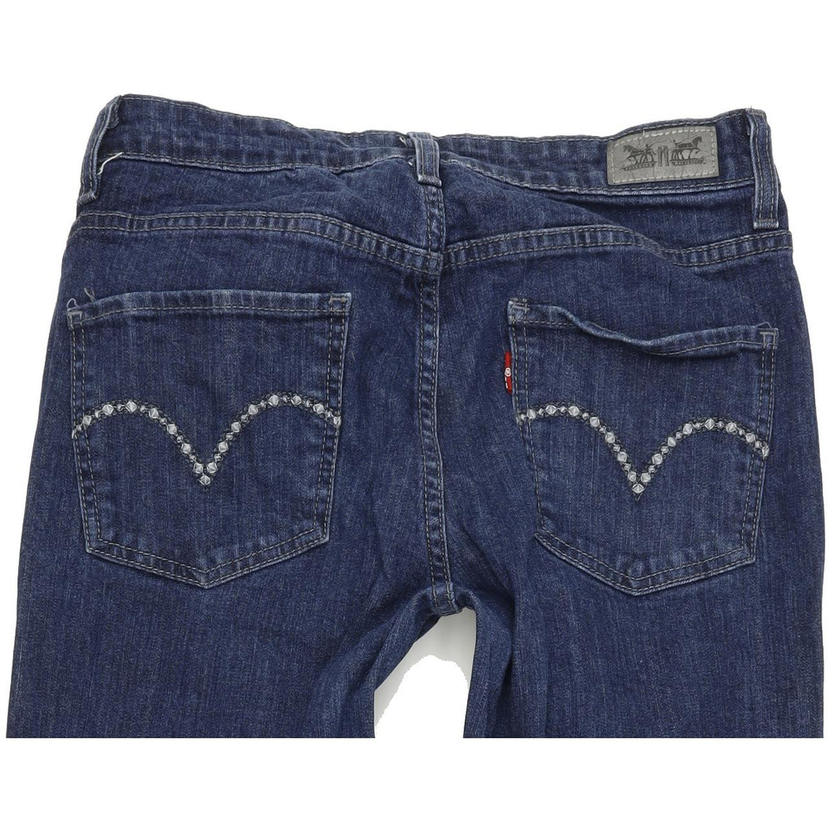 Levi's Mid Rise Women Blue Skinny Slim Stretch Jeans W29 L34
