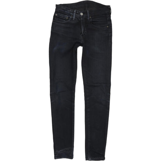 Levi's 519 Men Blue Skinny Slim Stretch Jeans W28 L32
