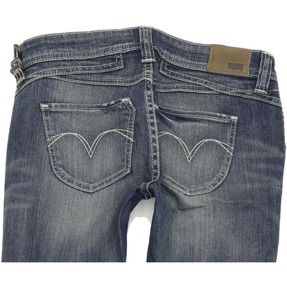 Levi's Demi Curve Women Blue Skinny Slim Stretch Jeans W27 L32