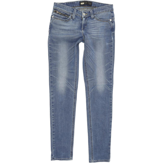Levi's 15636 Demi Curve Women Blue Skinny Slim Stretch Jeans W27 L32