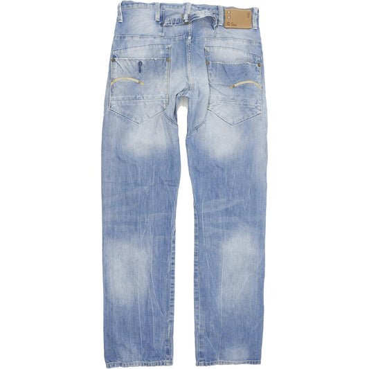 G-Star Blade Men Blue Straight Loose Jeans W31 L34