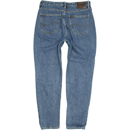 Lee Mom Blue Straight Regular Jeans High Waisted W30 L29
