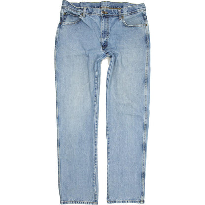 Wrangler Men Blue Straight Regular Jeans W36 L33