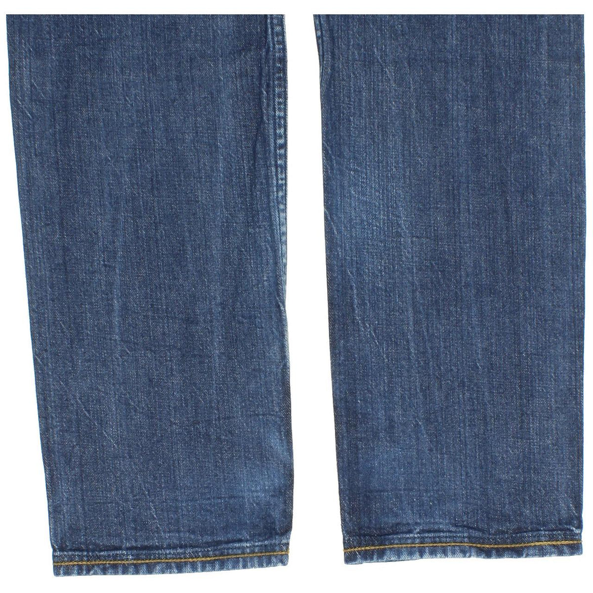 Wrangler Jim Men Blue Straight Slim Jeans W30 L31
