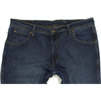 Wrangler Men Blue Straight Regular Jeans W36 L30