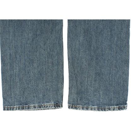 Wrangler Men Blue Straight Loose Jeans W38 L32