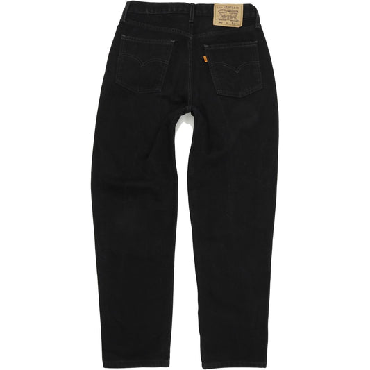 Levi's 882 Men Black Straight Regular Jeans W32 L30