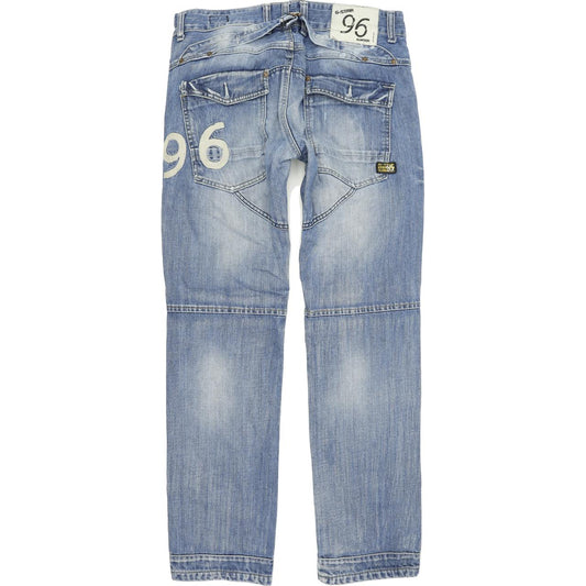 G-Star Radar Men Blue Straight Loose Jeans W33 L34