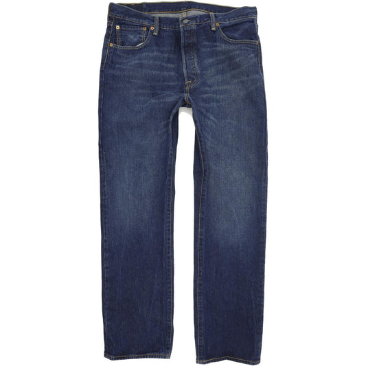 Levi's 501 Men Blue Straight Regular Jeans W36 L32