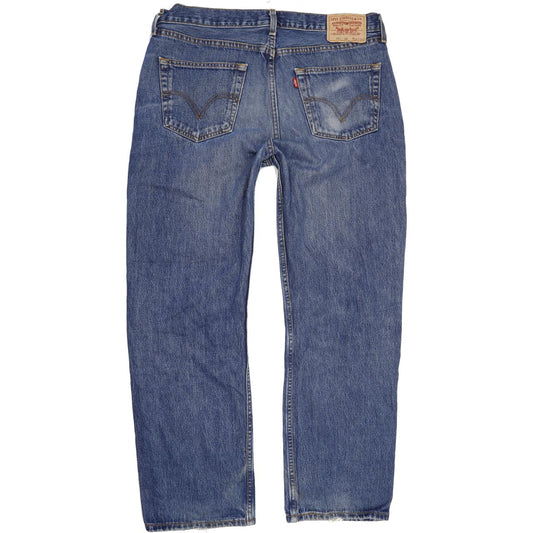 Levi's 751 Men Blue Straight Regular Jeans W36 L30