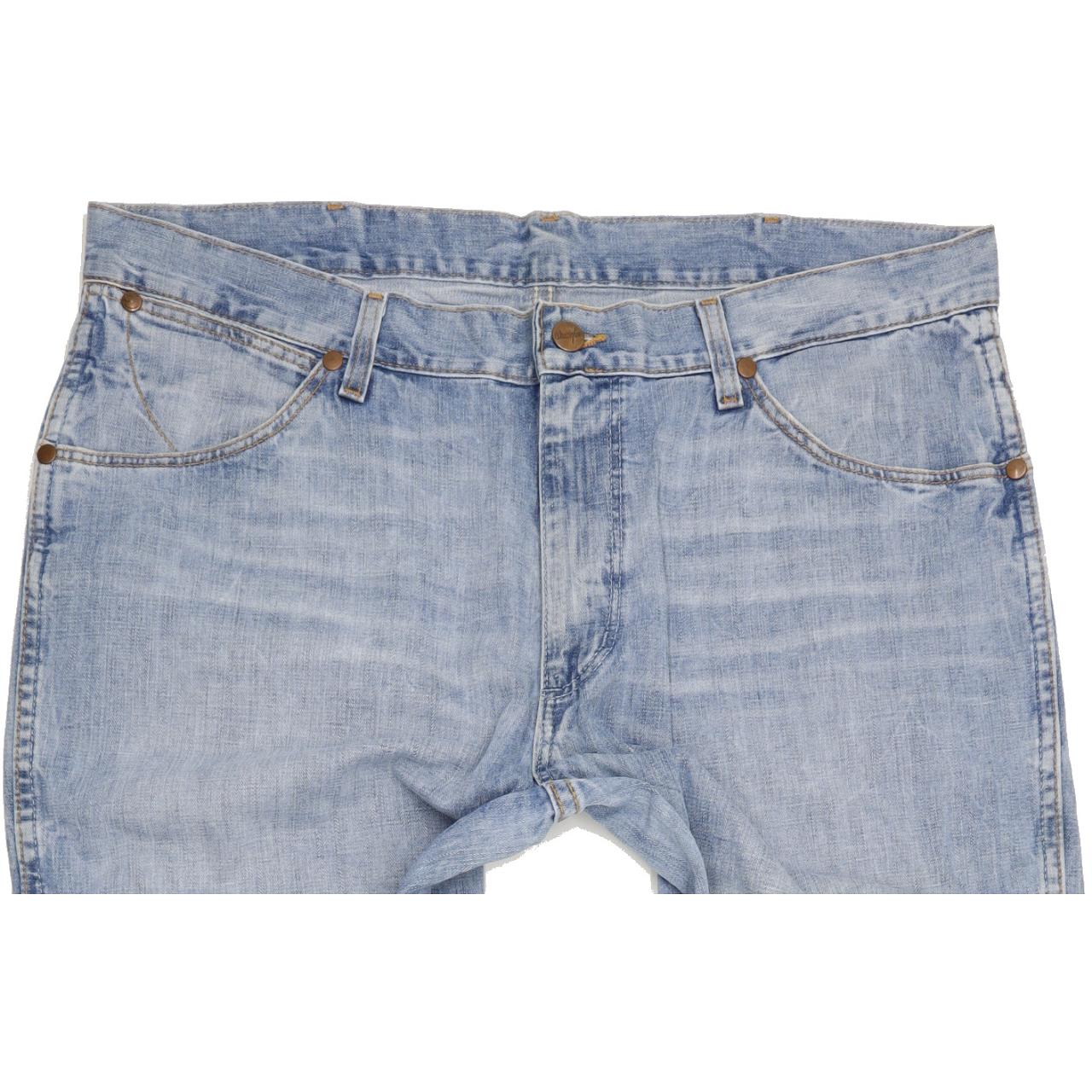 Wrangler Alaska Men Blue Straight Regular Jeans W36 L32
