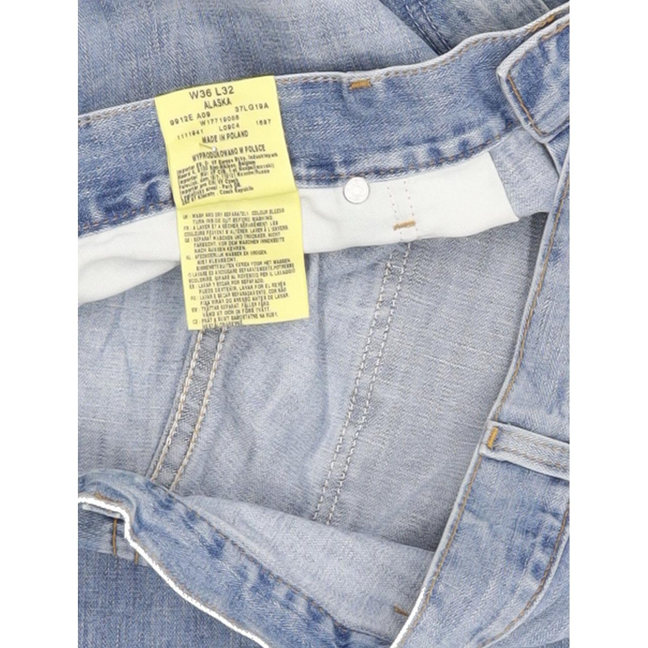 Wrangler Alaska Men Blue Straight Regular Jeans W36 L32