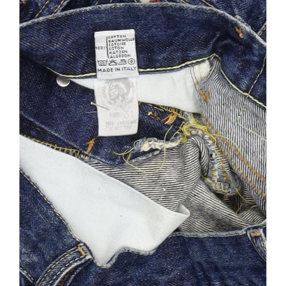 Diesel Cheyenna Men Blue Straight Regular Jeans W30 L32