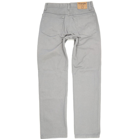 Wrangler Men Grey Straight Regular Jeans W31 L32