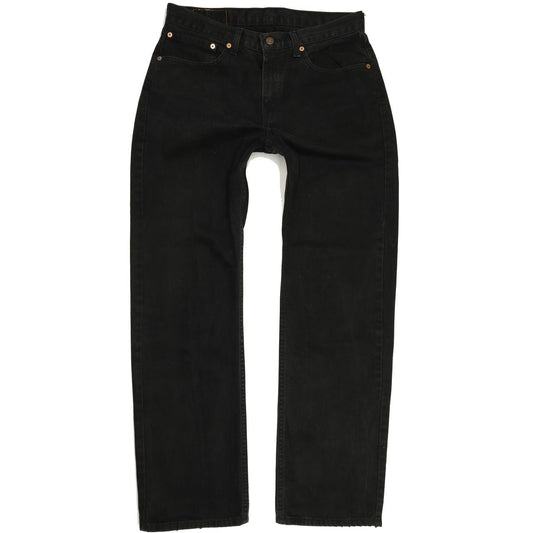 Levi's 751 Men Black Straight Regular Jeans W33 L31