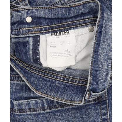 Pioneer Rando Men Blue Straight Regular Stretch Jeans W33 L34