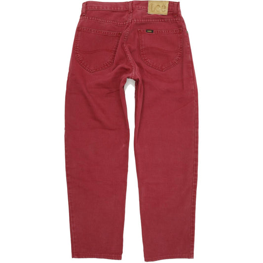 Lee Kansas Men Burgundy Straight Regular Jeans W30 L29