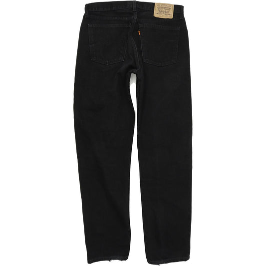 Levi's 615 Men Black Straight Regular Jeans W34 L32