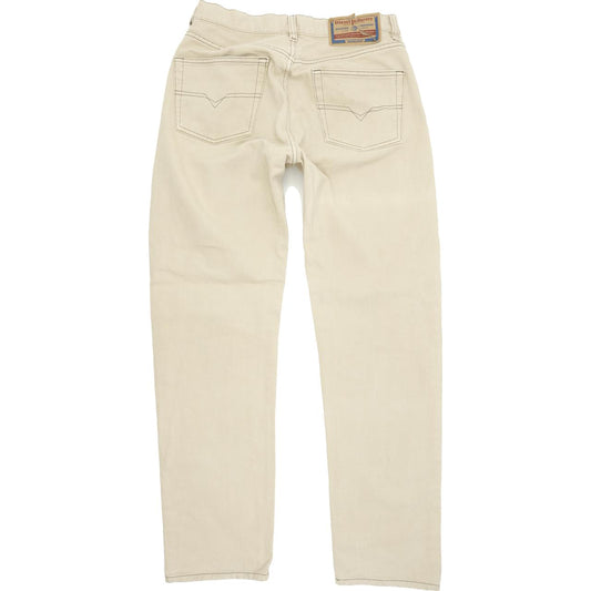 Diesel Cheyenne Men Beige Straight Regular Jeans W30 L32