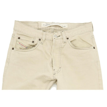 Diesel Cheyenne Men Beige Straight Regular Jeans W30 L32