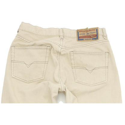Diesel Cheyenne Men Beige Straight Regular Jeans W30 L32