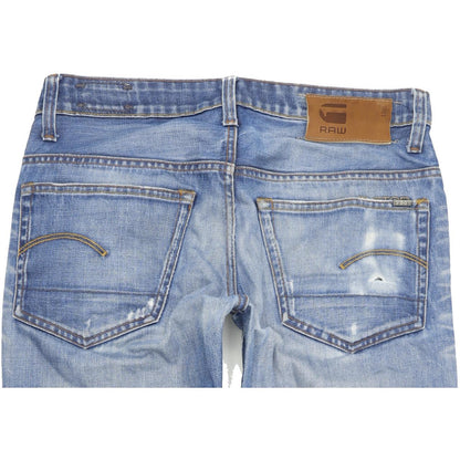 G-Star 3301 Men Blue Tapered Regular Jeans W31 L33