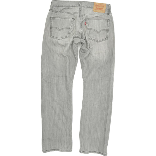 Levi's 514 Men Grey Straight Slim Jeans W32 L32