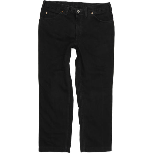 Mustang Men Black Straight Regular Jeans W38 L29
