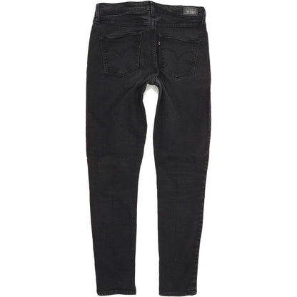 Levi's Hi Rise Women Black Skinny Slim Stretch Jeans W28 L29