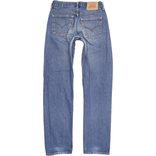 Levi's 522 Men Blue Straight Regular Jeans W31 L34