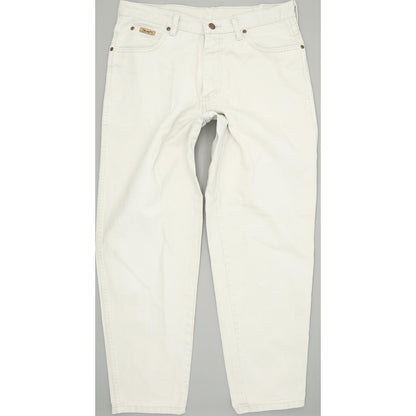 Wrangler Utah Men Beige Straight Regular Jeans W34 L30