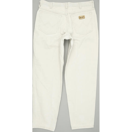 Wrangler Utah Men Beige Straight Regular Jeans W34 L30