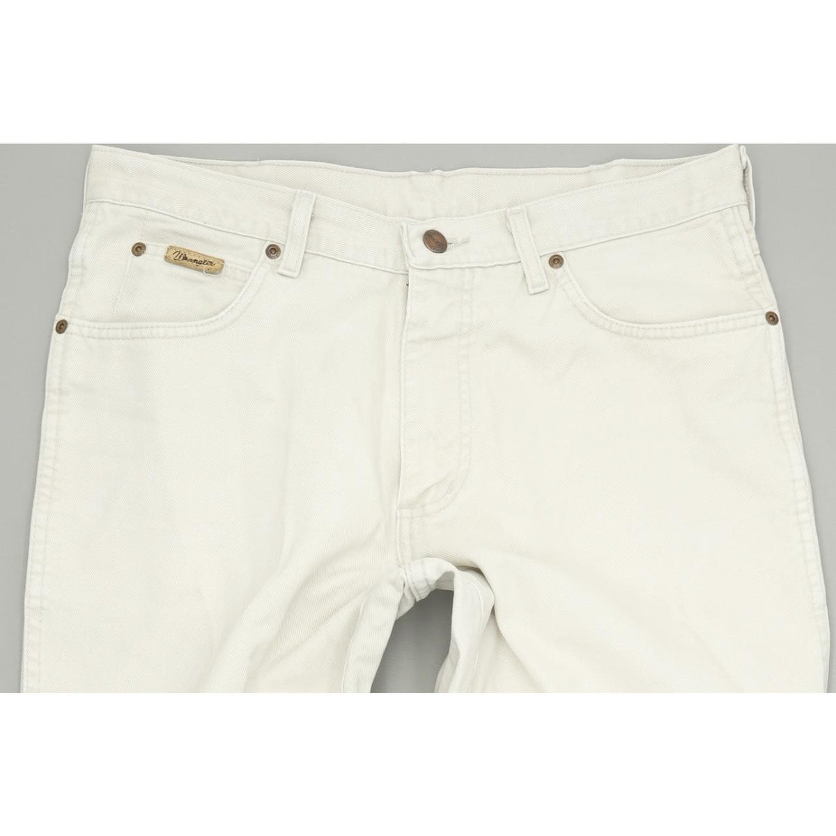 Wrangler Utah Men Beige Straight Regular Jeans W34 L30