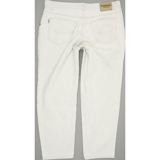 Pioneer Men Beige Straight Regular Jeans W40 L30