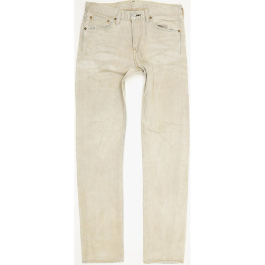 Levi's 508 Men Beige Tapered Slim Jeans W31 L33