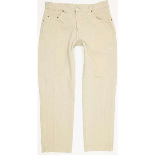 Mustang Men Beige Straight Regular Jeans W36 L31