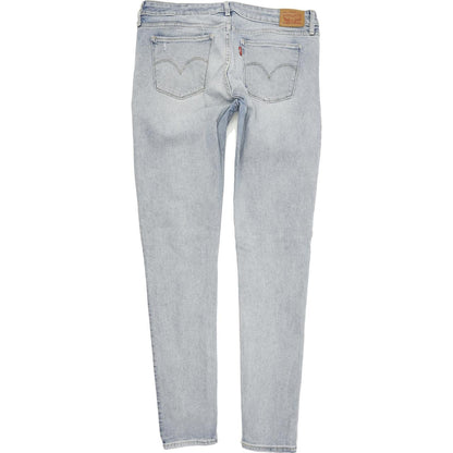 Levi's 711 Women Blue Skinny Slim Stretch Jeans W32 L34