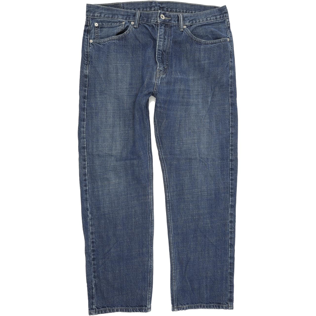 Levi's 505 Men Blue Straight Regular Jeans W36 L30