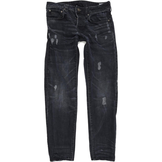 G-Star 3301 Men Blue Tapered Slim Jeans W30 L32