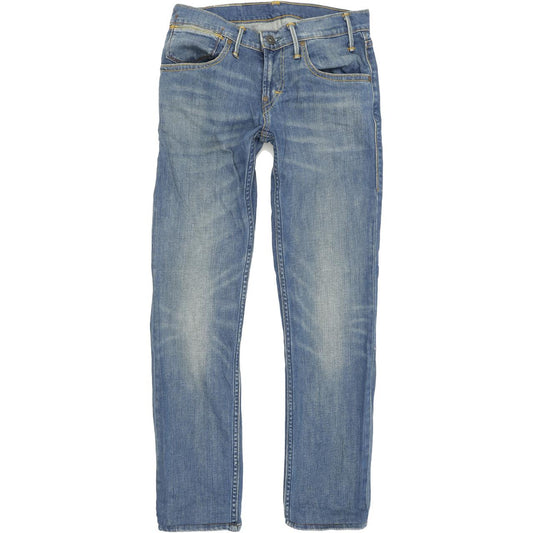 Levi's 519 Men Blue Skinny Slim Jeans W28 L30